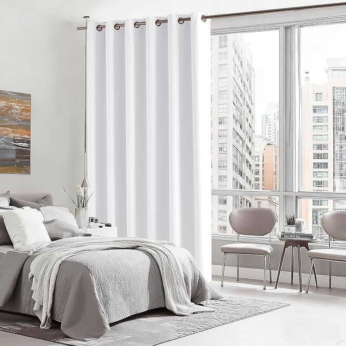 RYB HOME Blackout Thermal Insulated Curtains, Portable Curtain - Image 3