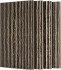 3D Faux Stone Wall Panels, Lightweight & Waterproof Accent Marble Flowing Stone by Gahowlen