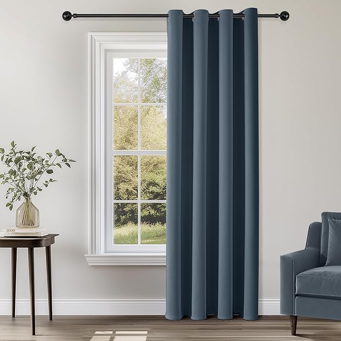 ChrisDowa Blackout Curtains 90 Inches Long by ChrisDowa
