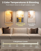 EZVALO Wireless Picture Light for Wall, 13 Inch 4000mAh Rechargeable Battery - Image 3