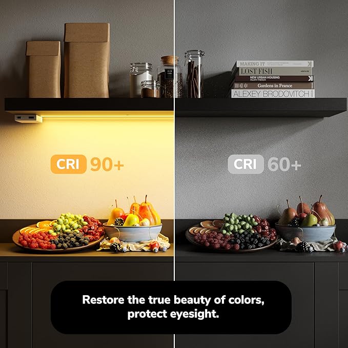 BAMEOS LED Floating Shelves for Wall, Hanging Wall Shelves for Bedroom - Image 7