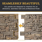 AZ Faux High-Density Polyurethane Faux Stone Wall Covering Panels - Image 7