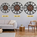 LEIKE Large Wall Clocks with Night Light Battery Operated, Silent Non Ticking - Image 4