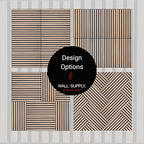 Wall!Supply 3D Soundproof Wall Panels – Acoustic Natural Oak Finish – EPS Foam - Image 7