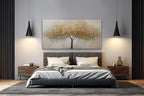 VHMING Wall Art Abstract Gold Tree of Life Modern Artwork Canvas Painting - Image 5