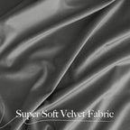 NICETOWN Super Soft Velvet Curtains 84 inches, Sound Reducing Cold Heat - Image 3
