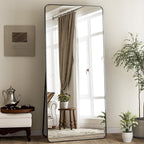 BEAUTYPEAK Black Full Length Mirror, Suitable by BEAUTYPEAK