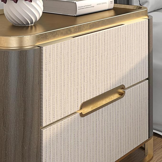 FunStick 16"x240" Thick Beige Wallpaper Peel and Stick Modern Grasscloth - Image 3