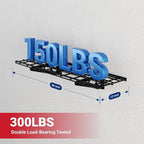 FLEXIMOUNTS 1x3ft Garage Shelving Wall-Mounted, Holds Up to 150 lbs, Garage - Image 3