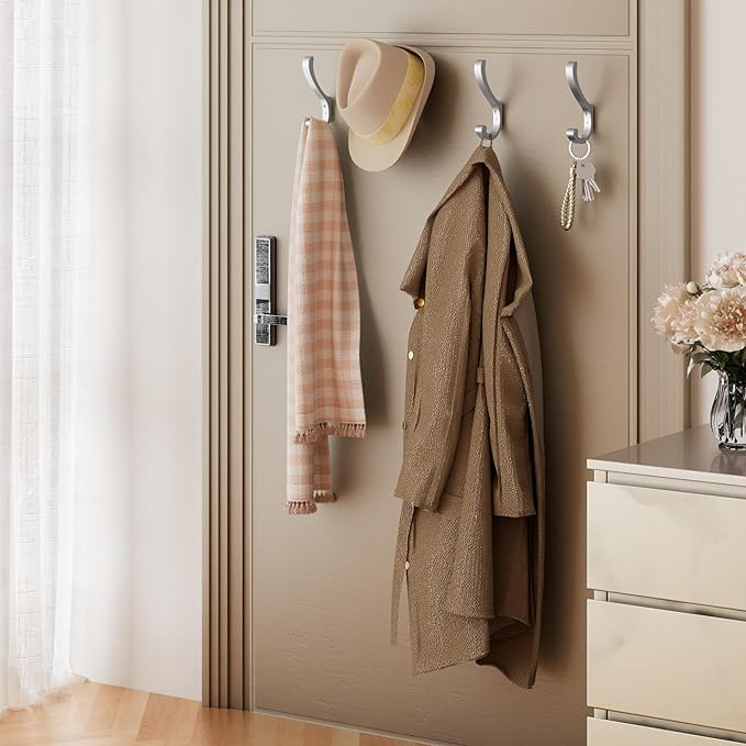 Coat Hooks Wall Mount for Hanging - Image 7