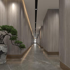 Light Wood Contact Paper for Cabinets Wood Grain Vinyl Wrap Grey Wood Wallpaper - Image 4