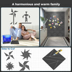 12 Pack Large Self-Adhesive Soundproof Wall Panels, 15.7 x 15.7 x 0.47in Sound - Image 2