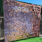 COKAOBE Rose Gold Shimmer Wall Backdrop, Photo Backdrops - Image 9