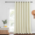 NICETOWN Blackout Patio Door Curtain Extra Wide and Long, Grommet Solid Room by NICETOWN