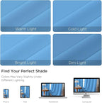 CUCRAF Light Blue Blackout Curtains 63 inch Length 2 Panels Set, Rod Pocket - Image 4