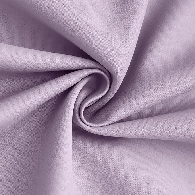 Yakamok 100% Blackout Curtain Panels 84 inches Cold and Light Blocking Drapes - Image 3