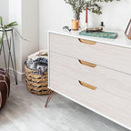 White Wood Contact Paper for Cabinets/Drawers Wood Grain Peel and Stick - Image 7