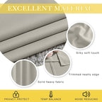 NICETOWN Blackout Curtain for Living Room, Thermal Insulated Solid Grommet - Image 5