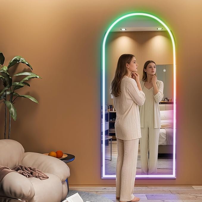 Hasipu Arch Full Length Mirror 75 x 28 in - Image 6