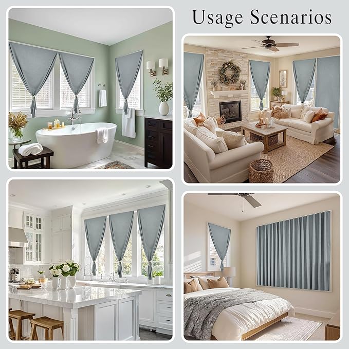 Self-Adhesive Total 100% Blackout Window Treatment - Image 7