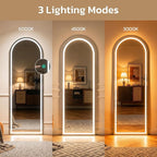 63"x20" Arched Full Length Mirror - Image 3