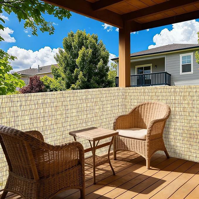 Reed Fencing Rolls, Bamboo Screens Outdoor - Image 9