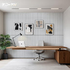 TO-TH Wood-Look Acoustic Wall Panels, 10 Pack 47.2” x 23.6” Sound Panels - Image 6