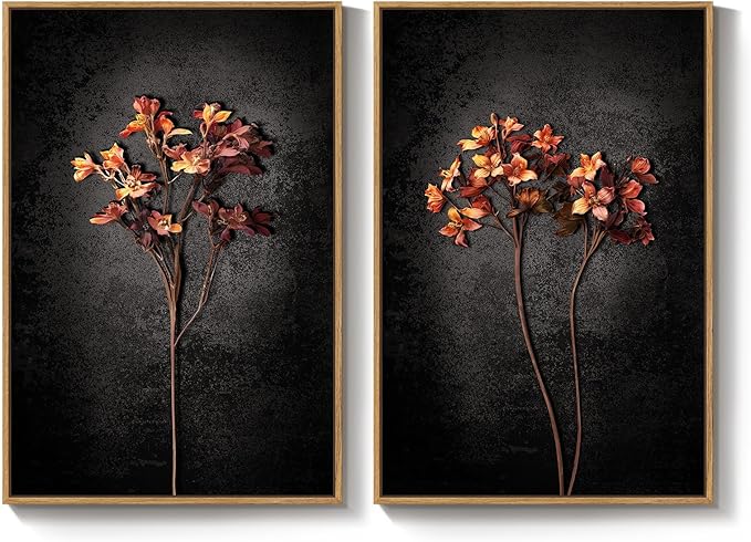 Framed Vintage Botanical Wall Art - Image 9