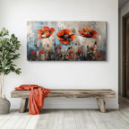 SERIMINO Large Wall Art for Living Room, Nature Floral Botanical Wall Art - Image 6