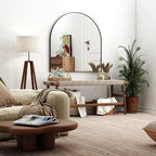 XRAMFY 31"x32" Arched Wall Mirror - Image 7
