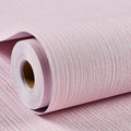 Haimin Grasscloth Wallpaper Textured 24in X 393in Fabric Contact Paper Pink by HaiminHomeDecorWallpaper