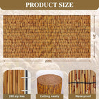 Bamboo Fencing–Handwoven, Bamboo wall Panel Outdoor Privacy Reed Screening - Image 2