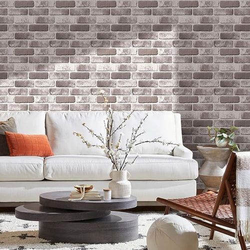 3D Brick Wall Panels, Faux Brick Peel and Stick Wall Panels, Small Size Thin - Image 2