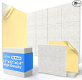 20 Pack Acoustic Panels with Self Adhesive, Soundproof Wall Panels, Square by NEPIS