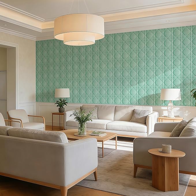 Velvet 3D wall Panels for Interior wall Decor Peel and Stick, Soundproof - Image 2