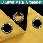 Yakamok Thermal Insulated 100% Blackout Curtains - Image 6