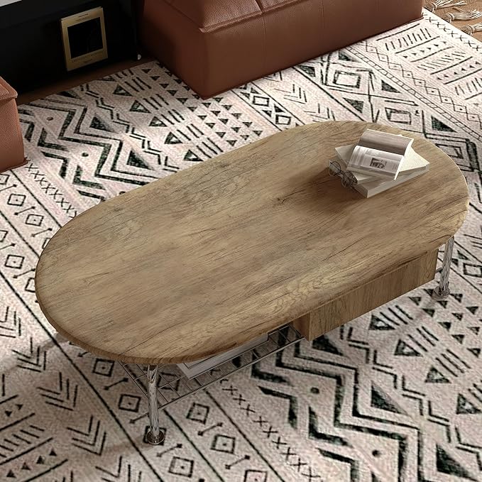 BOMENG Thick Brown Wood Contact Paper Peel and Stick Wallpaper Roll Self - Image 3