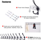 Dseap Coat Rack Wall Mount - Image 5