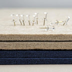 Lightomorrow Bulletin Board, 36 x 24 inches Felt Board - Image 4