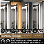 Ratsamee 40x36 Inch LED Bathroom Mirror - Image 4