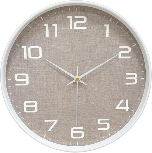8 Inch Modern Wall Clocks Battery Operated by MABPEDO