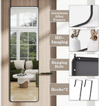 Full Length Door Mirror 14x48, Metal Frame - Image 6