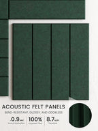 Bumusty Large Cork Board Alternative-48 x 36" Felt Bulletin Board Tiles - Image 3