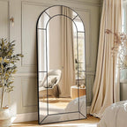 Wall Mirror, Full Length Floor, Window Pane - Image 7