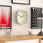 JONES CLOCKS® Marvel wall Clock | Modern Retro Rounded Square Clock | 10 inch | - Image 5