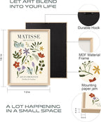 Framed Matisse Canvas Wall Art for Bedroom, Abstract Matisse Canvas Wall Decor - Image 3