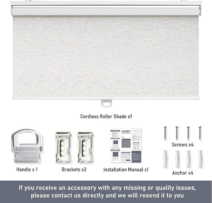 Cordless Roller Shades Blackout Blinds - Image 8