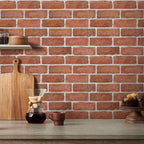 COMSTICKC 3D Faux Brick Wall Panel Peel and Stick, Not Real Brick, Ultra-Light - Image 2