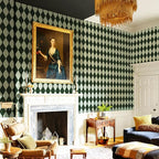 Simon&Siff Retro Peel and Stick Wallpaper Black and Green Wallpaper Vintage - Image 8