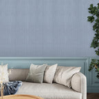 CRE8TIVE Large Size 24"x354" Light Blue Grasscloth Peel and Stick Wallpaper - Image 2